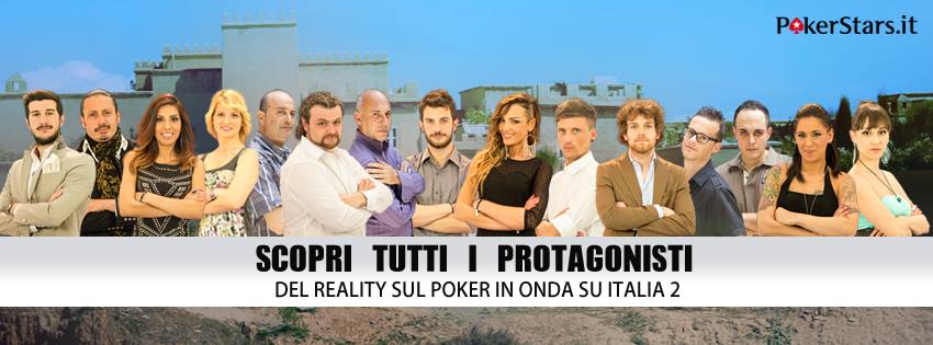 Si aprono le porte de La Casa degli Assi: dal 27 aprile su Italia 2 il primo reality show sul poker sportivo