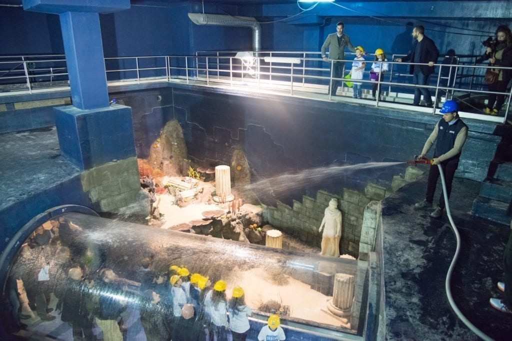 SEA LIFE Roma Aquarium, al via il riempimento delle vasche