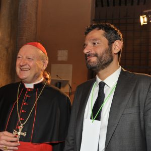 Cardinal Ravasi e Gianluca De Marchi Presidente di Urban Vision