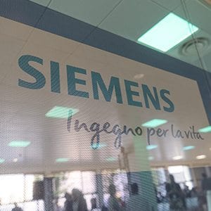 NEW SIEMENS HEADQUARTERS - LAYING THE FOUNDATION STONE