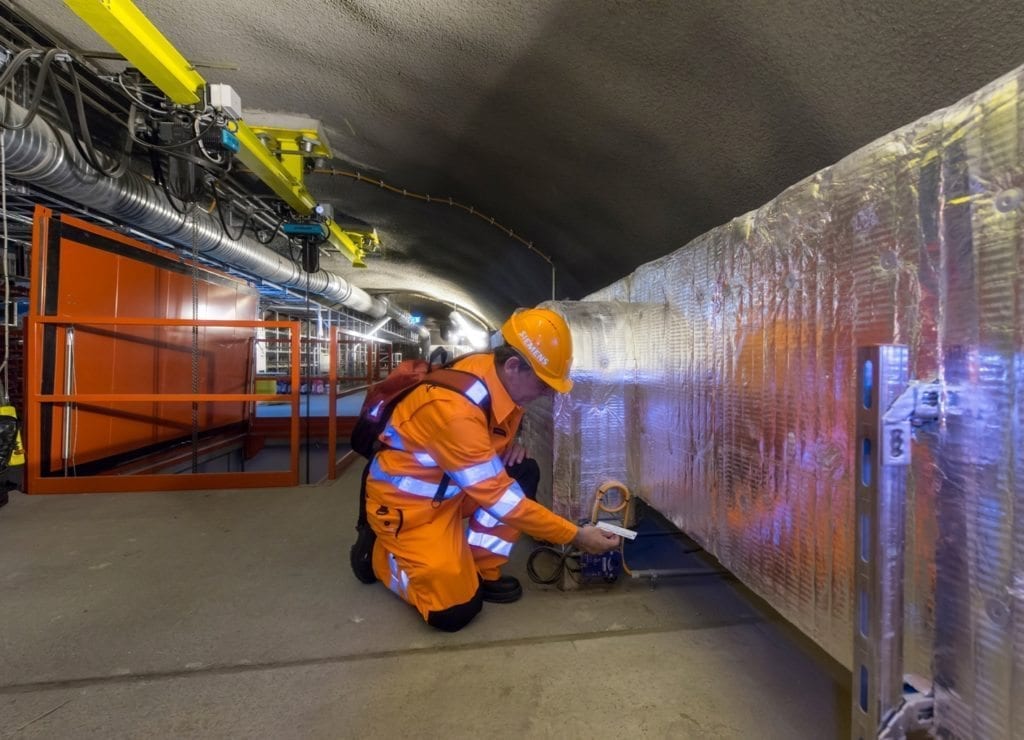 Tecnologia Siemens per il tunnel del San Gottardo 2