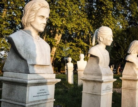 BUSTS AT JANICULUM FOR UNHCR