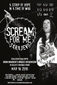 Scream For Me Sarajevo: l’avventuroso live di Bruce Dickinson nel 1994 diventa un documentario 1
