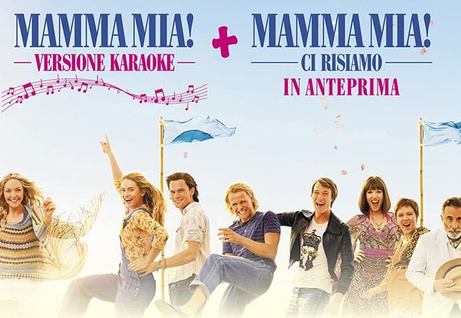 Mamma Mia! Ci Risiamo: Maratona karaoke  e Anteprima nei cinema The Space