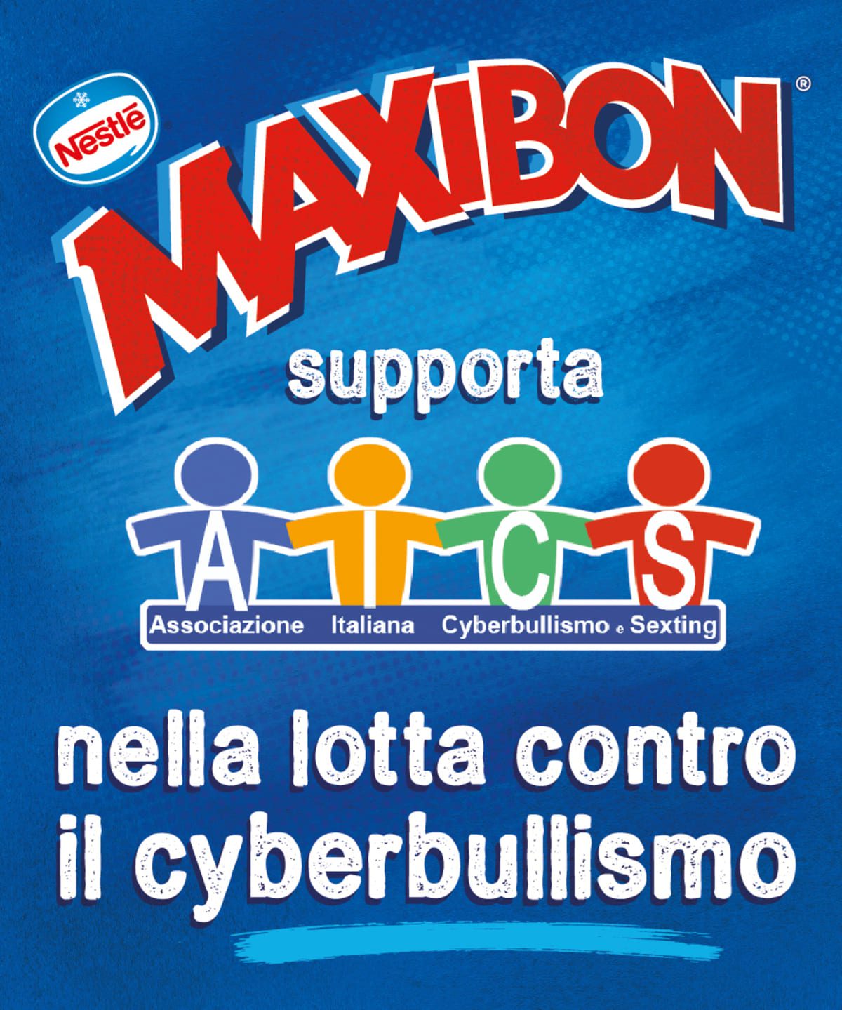 «C’è più gusto a essere unici»: Aics e Maxibon insieme per un progetto di sensibilizzazione contro il cyberbullismo