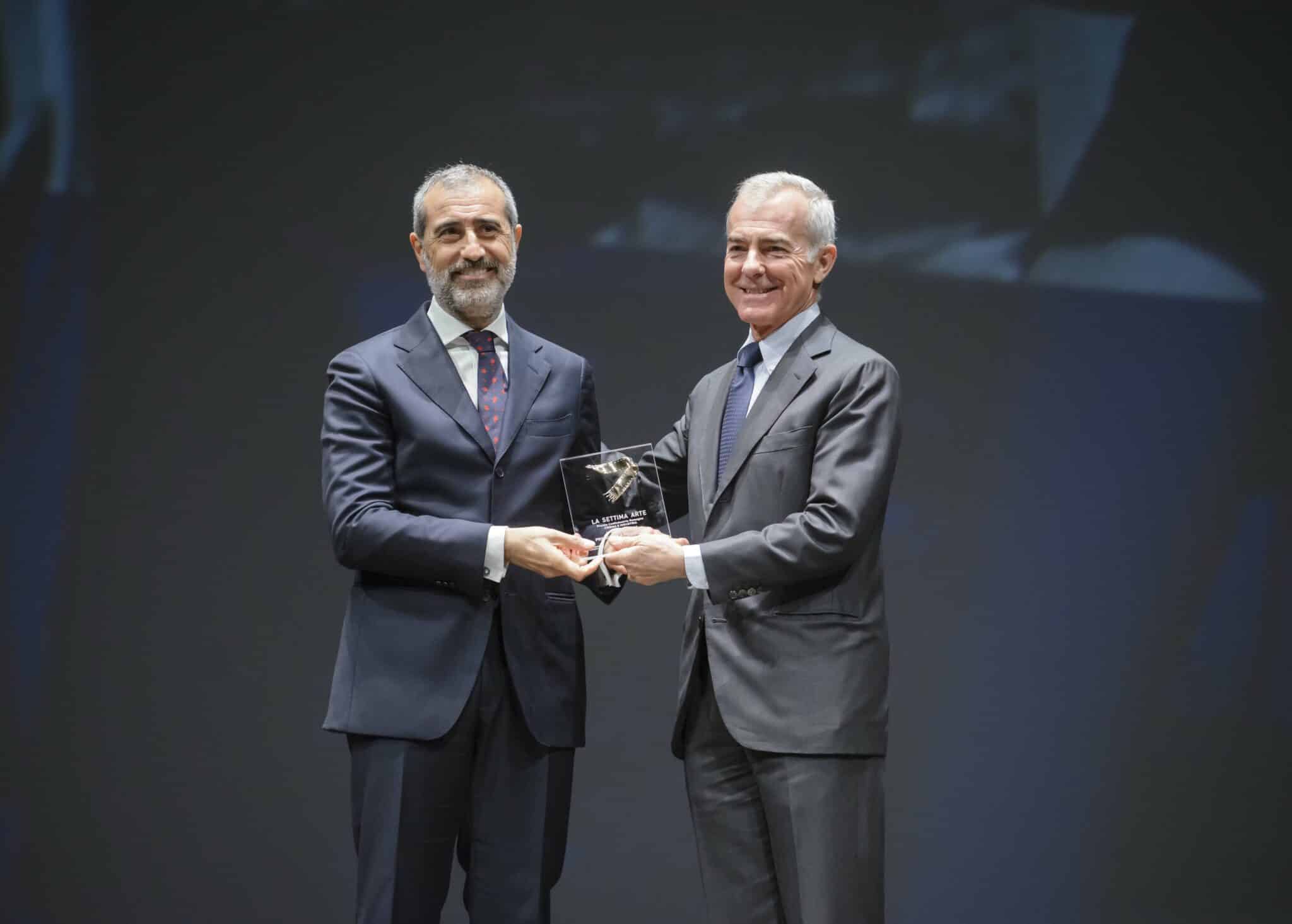 Il Premio Film Impresa di nuovo ospite de “La Settima Arte - Cinema e Industria” A Giampaolo Letta il Premio alla Produzione per Medusa Film