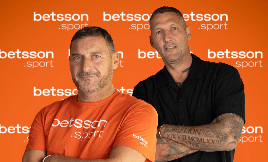 Totti e Materazzi protagonisti del primo episodio di AperiTotti, il nuovo format Betsson.Sport