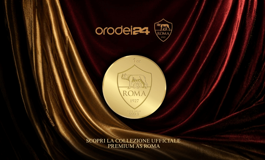 Orodei e AS Roma lanciano l'esclusiva Collezione Premium in Oro del Club